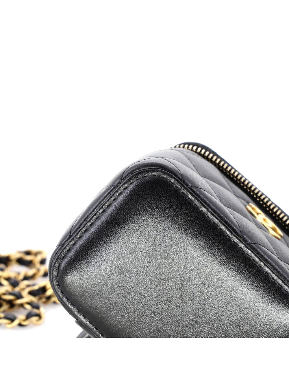 Chanel Classic Top Handle Vanity Case #226365C32B - Picture 7 of 8